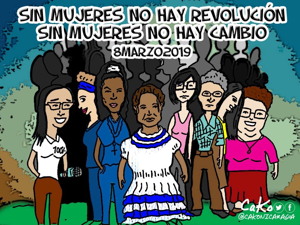 La Caricatura: Sin las mujeres no hay cambio
