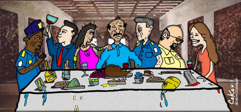 La millonaria comilona de Daniel Ortega y Rosario Murillo