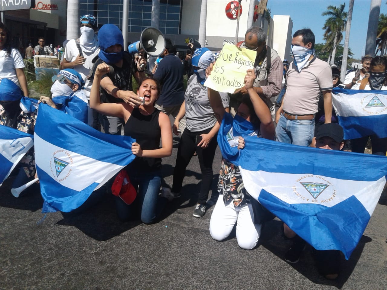 Por segundo fin de semana consecutivo los nicaragüenses han realizado diferentes manifestaciones. Foto/Artículo66