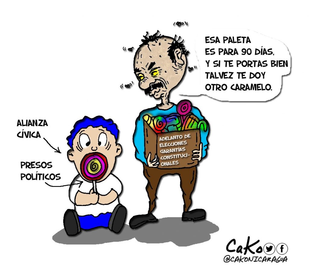 La Caricatura: Paleta con el dedo