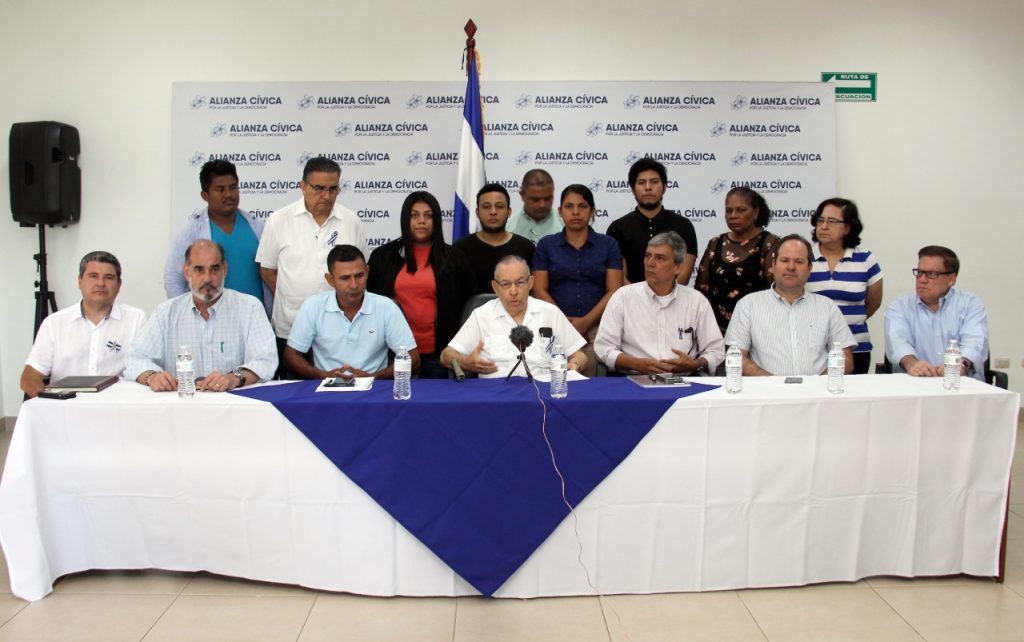 Movimiento Campesino solo reconoce a uno de los representantes acreditados por la Alianza Cívica