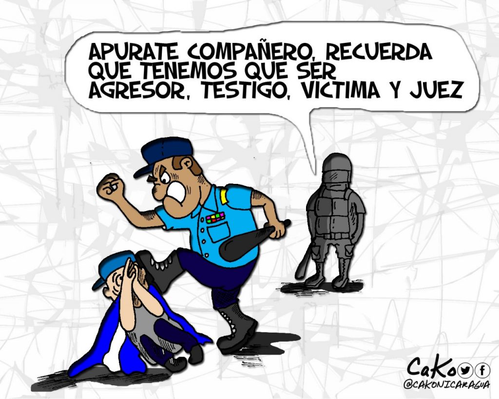 La Caricatura: Los roles de la “Polisilla NAZIonal”