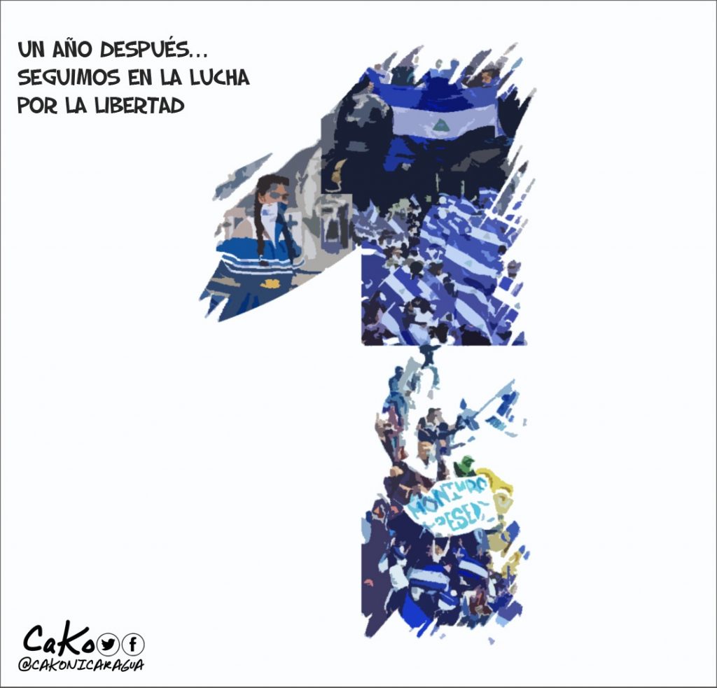 La Caricatura: Un año de represión y resistencia