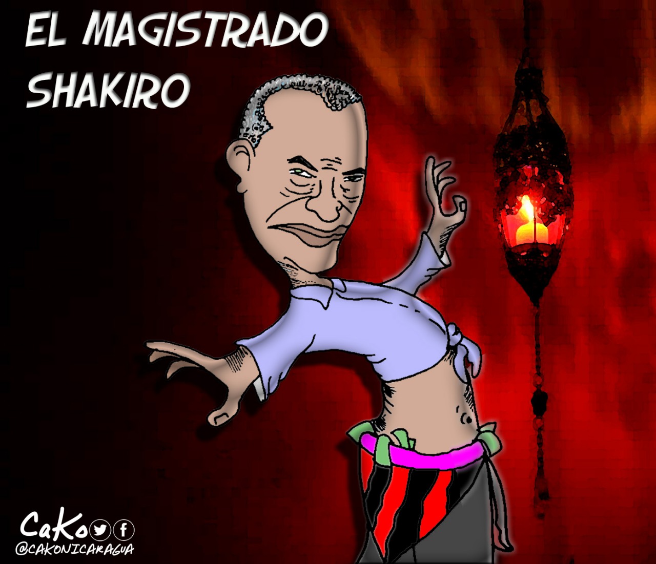 La Caricatura: El magistrado Shakiro