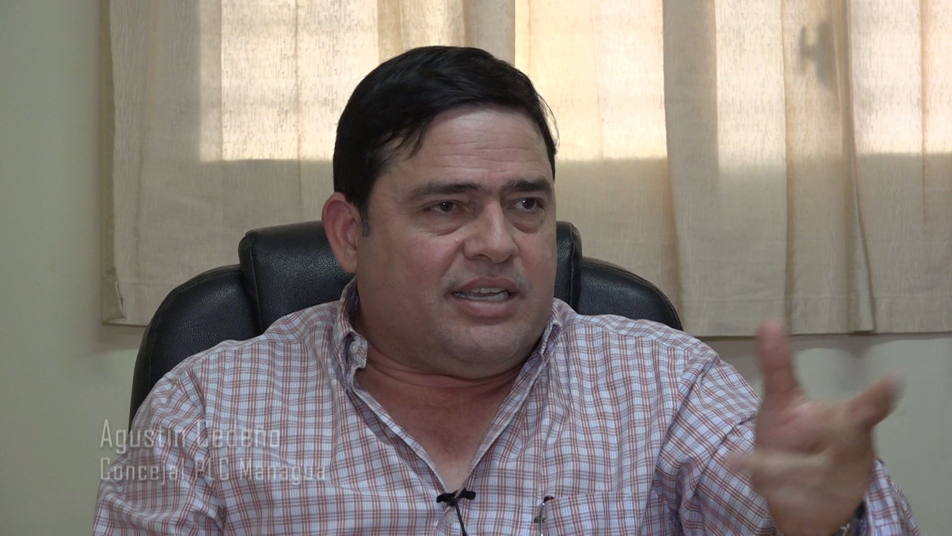 Agustin Cedeño, Concejal PLC Managua