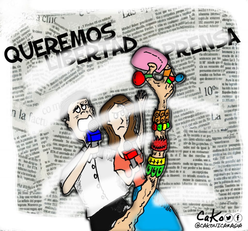 La Caricatura: Por la libertad de prensa, ¡Resistimos!