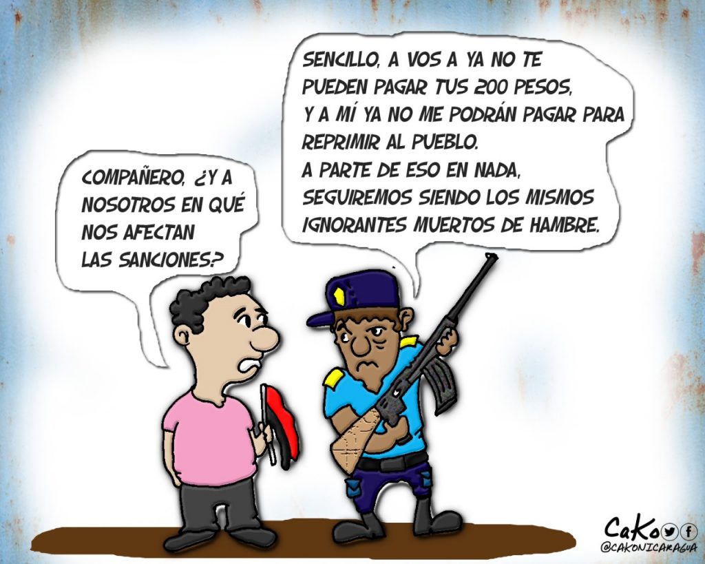 La Caricatura: El impacto de las sanciones en los JS y paramilitares