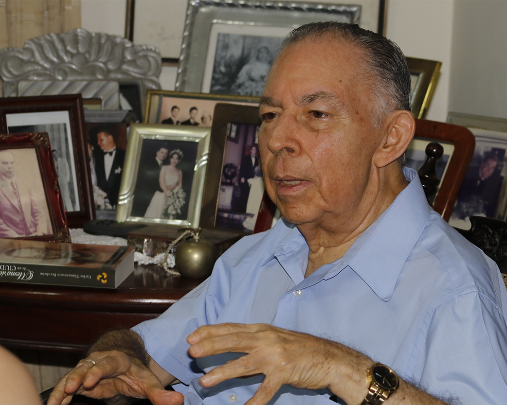 Dr. Carlos Tünnerman, miembro de la Alianza Cívica. Foto: Maje