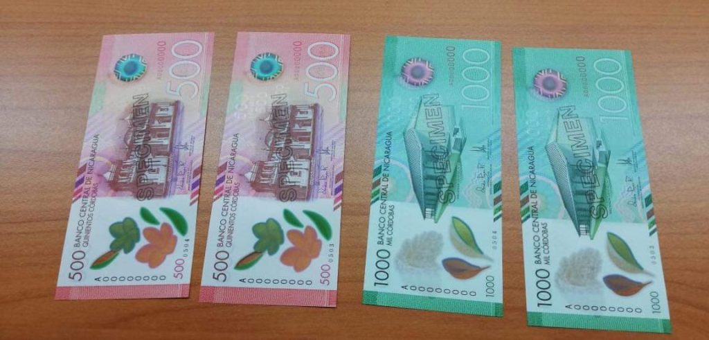 BCN anuncia circulación de nuevos billetes luego de sacar más de 2 mil millones de córdobas en abril