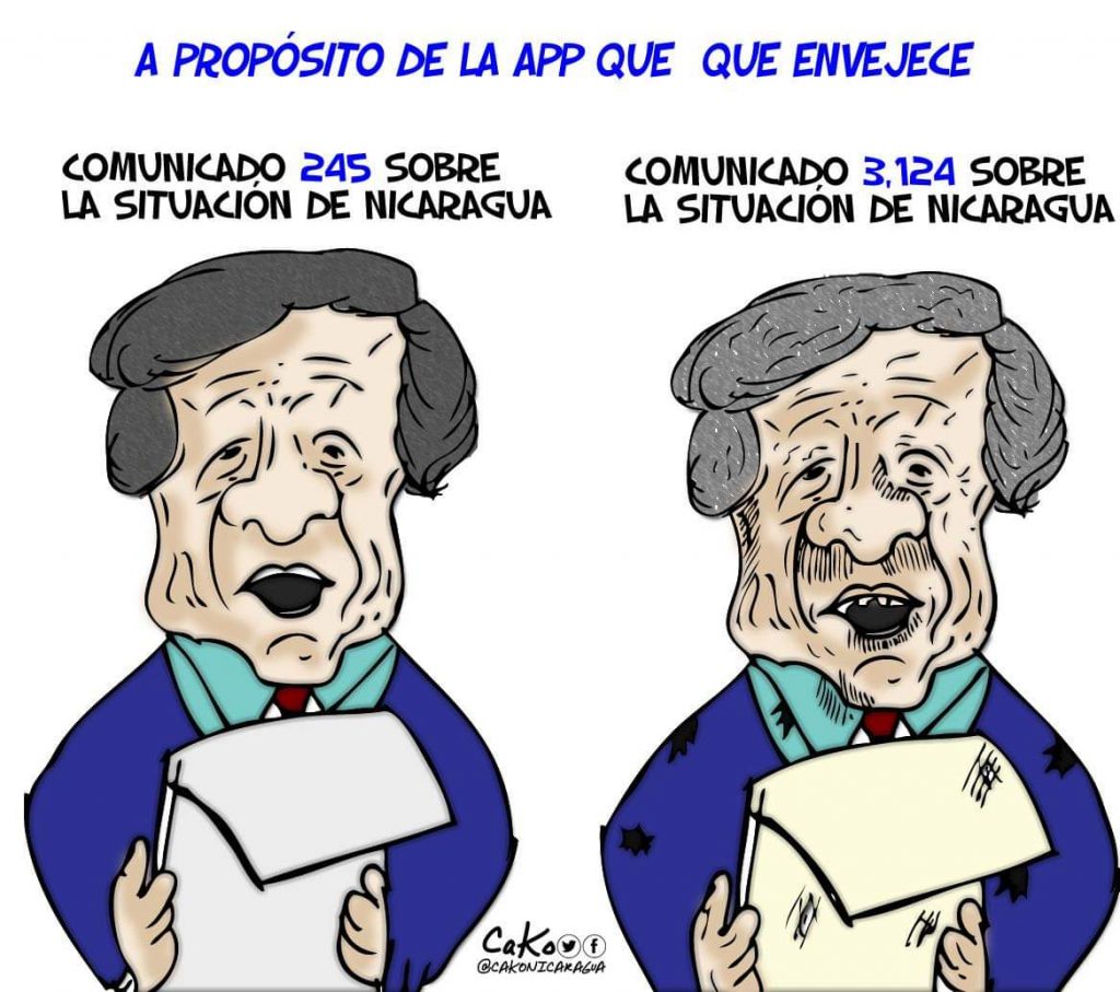 La Caricatura: Almagro usa la app que está de moda