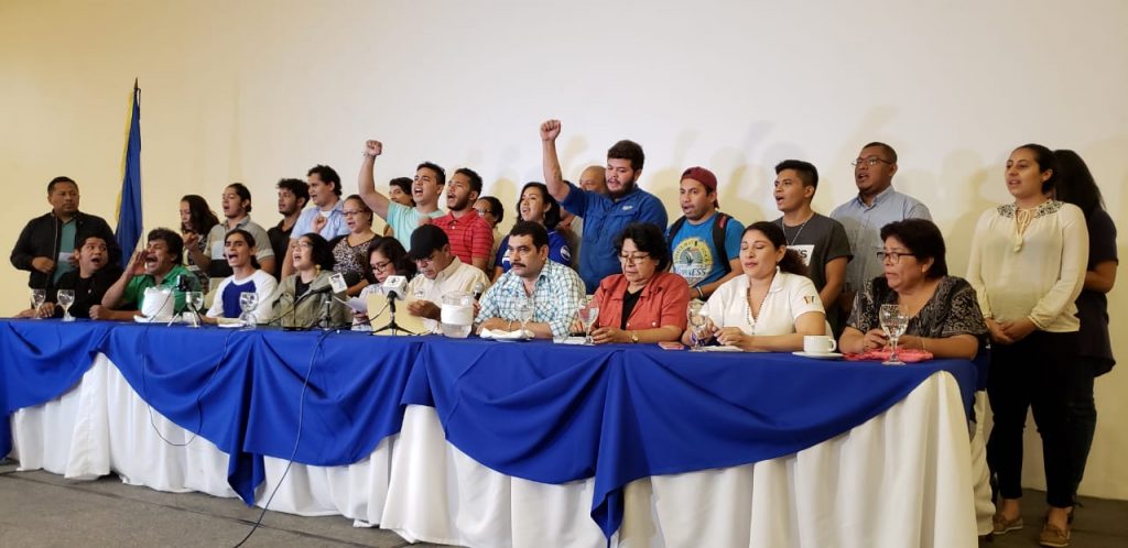 Movimiento Campesino conforma alianza con diferentes sectores sociales