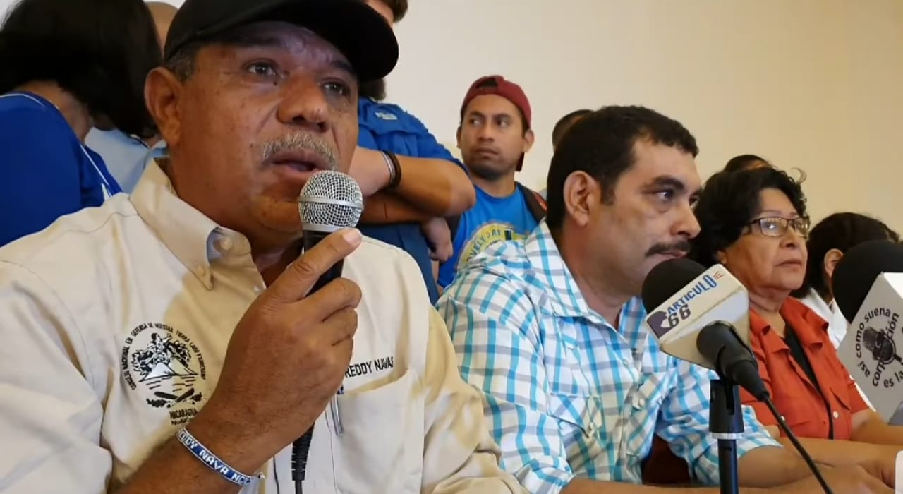 EE.UU. denuncia la detención del líder campesino Freddy Mena encarcelado por segunda vez. Foto: Artículo 66