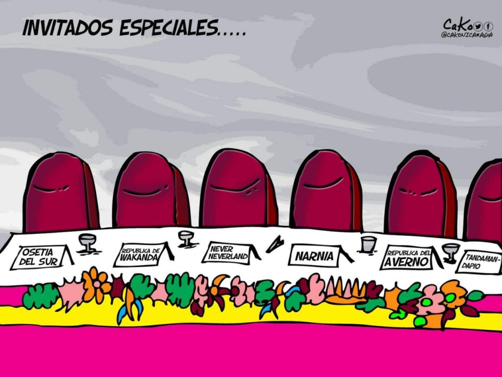 La Caricatura: Los invitados del club despreciable