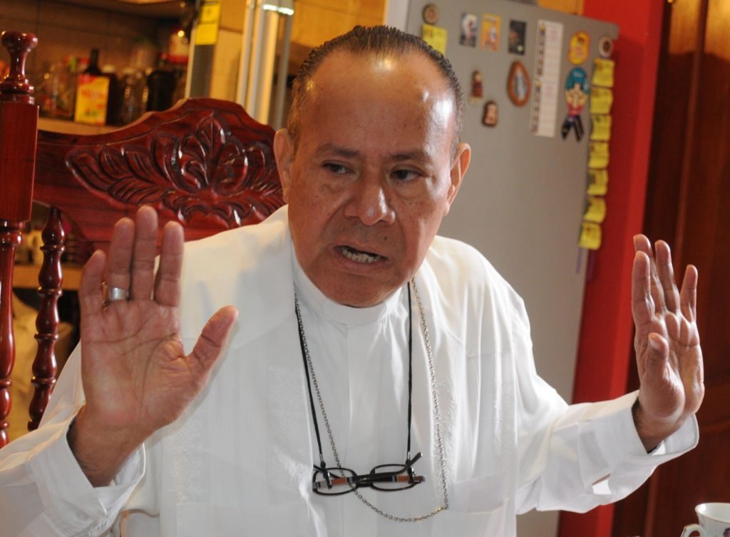 Orteguismo afila cuchillos judiciales contra el obispo de Estelí, monseñor Abelardo Mata. Foto: La Prensa