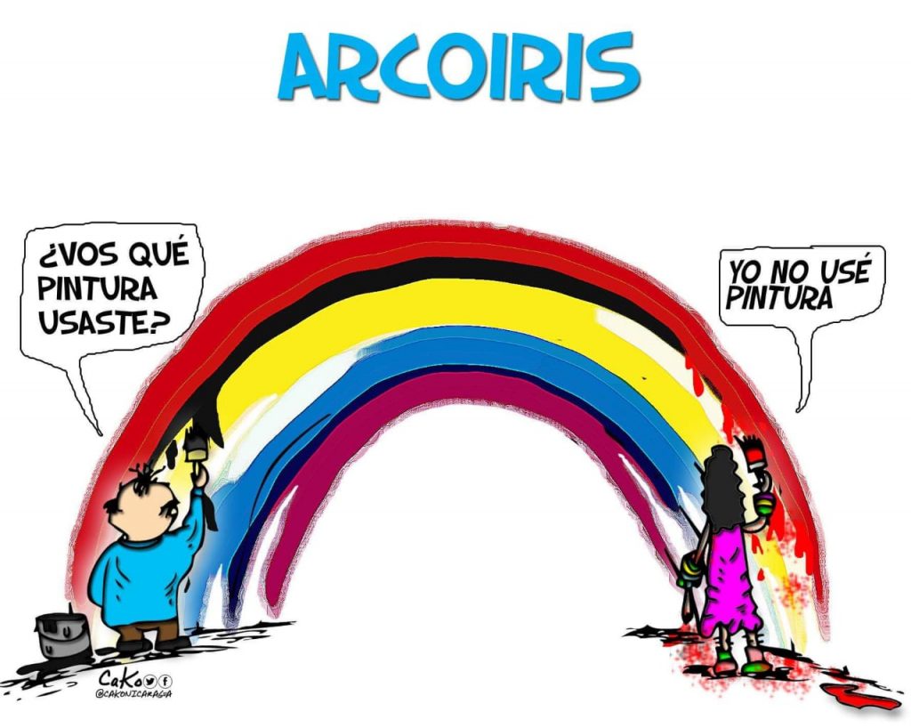 La Caricatura: El arcoiris de la dictadura