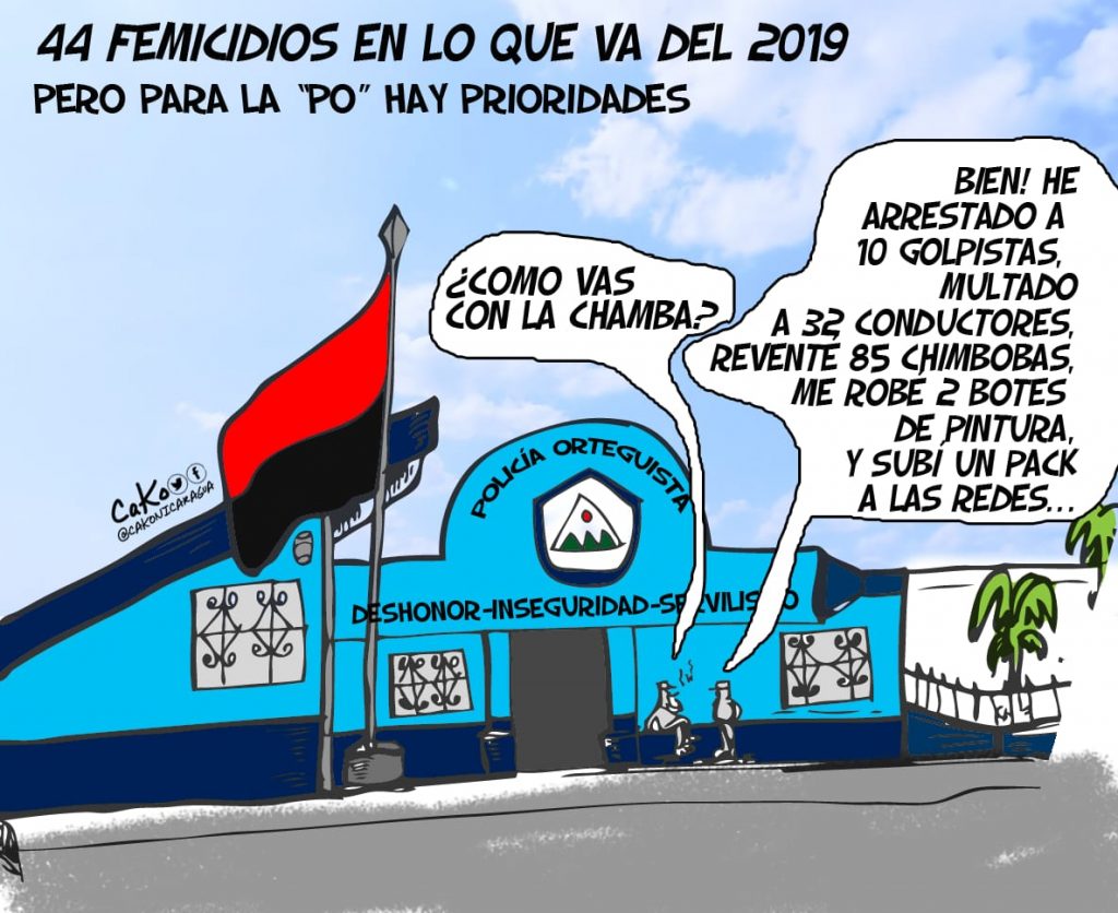 La Caricatura: La Policía y sus prioridades