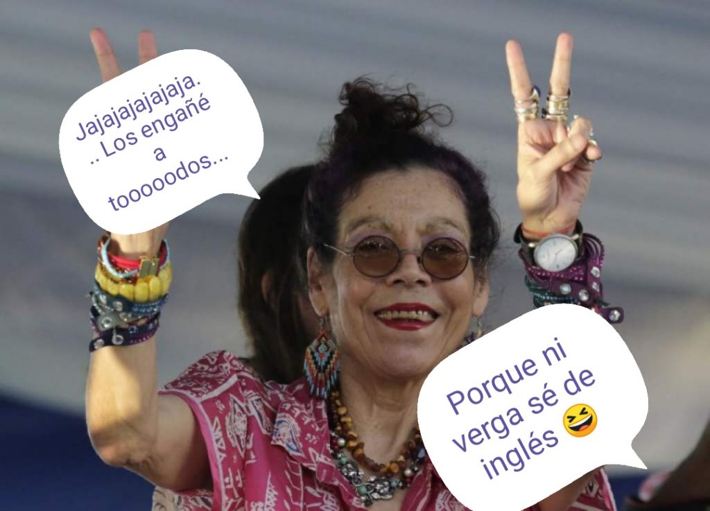 Lluvia de memes por el inglés de Rosario Murillo: «Hemos vivido engañados»