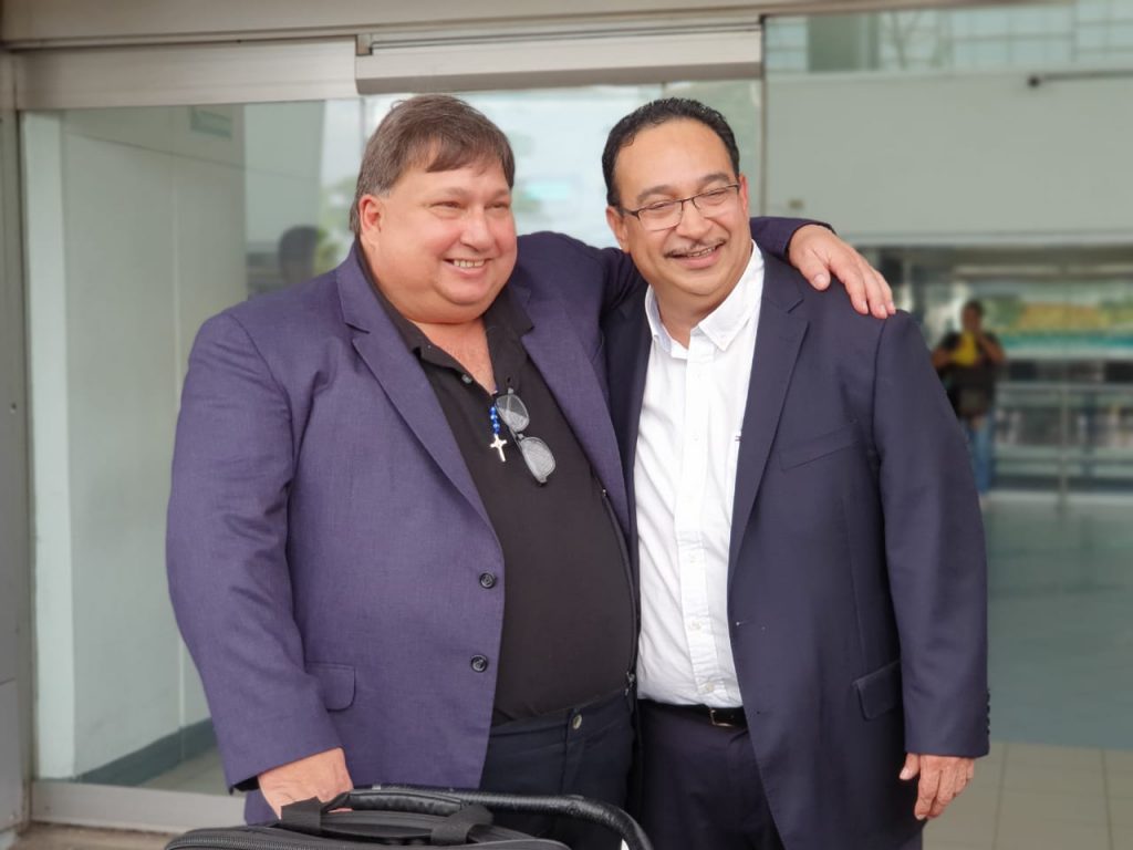 Tras nueve meses de exilio Jaime Arellano y Aníbal Toruño regresaron a Nicaragua