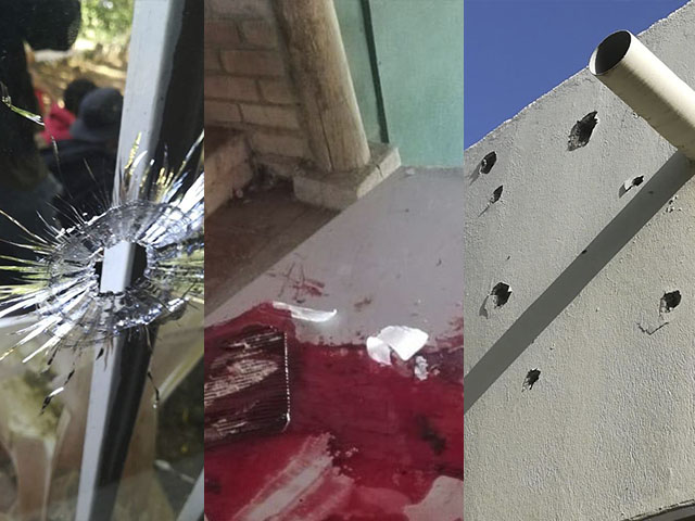 Imágenes del resultado del ataque a la parroquia Divina Misericordia, el pasado 13 de julio 2018, en el que fallecieron dos universitarios. Foto: Cortesía / Arquidiócesis de Managua