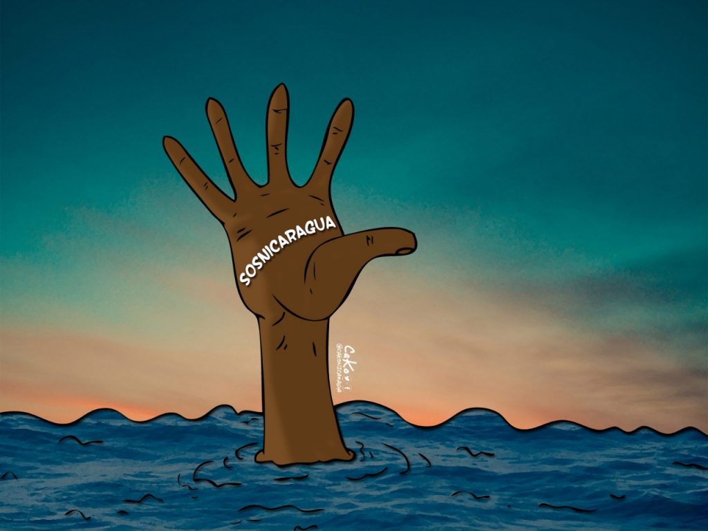 La Caricatura: Nicaragua se ahoga