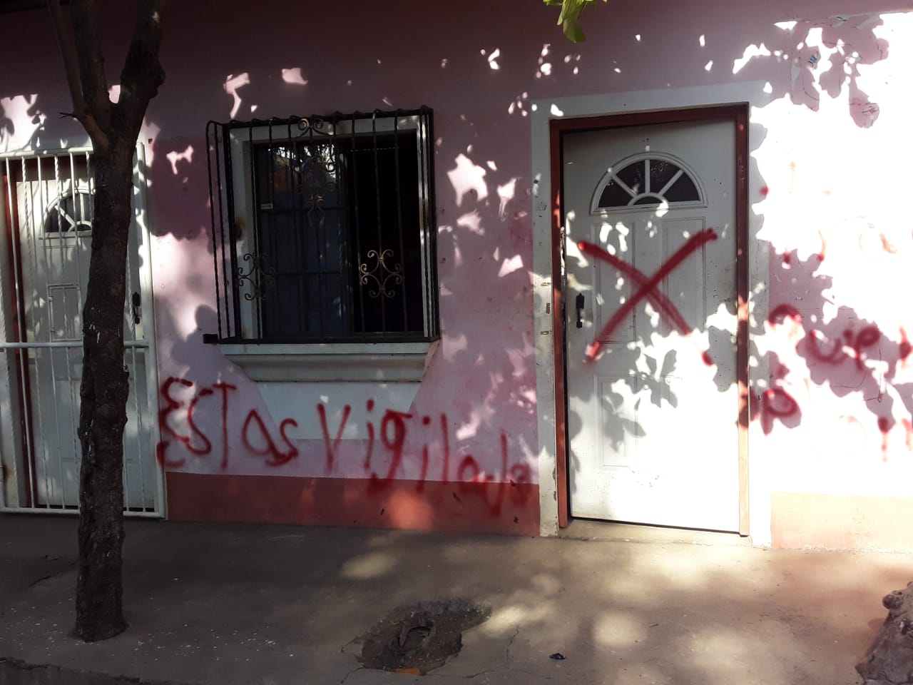 Marcan casas de opositores a la dictadura. Foto: CxL