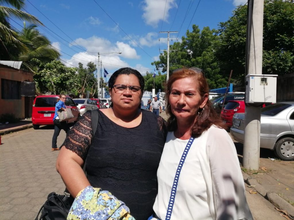 Juez de Masaya rechazó acusación por injurias calumnias contra la madre del preso político Gabriel Ramírez