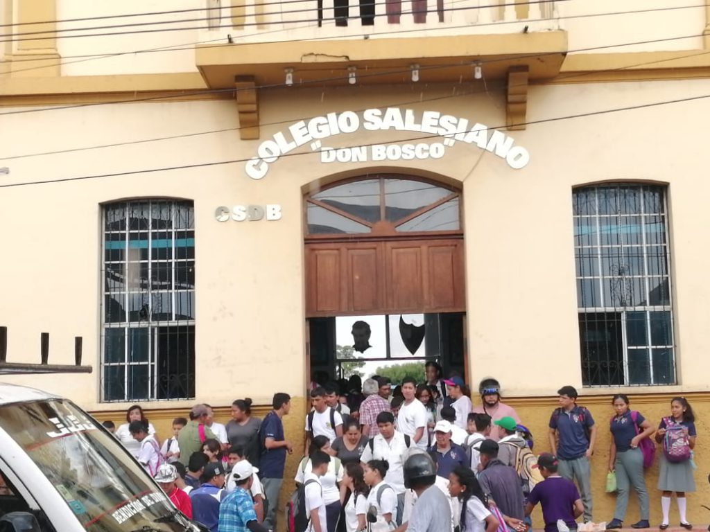 Autoridades del Colegio Salesiano desmienten acusaciones de orteguistas quienes  los señalan de dar explosivos a los estudiantes