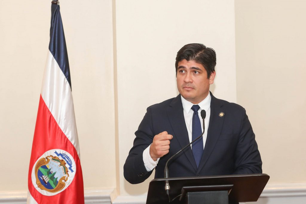 Carlos Alvarado pide a la comunidad internacional que ponga más atención a la crisis que vive Nicaragua