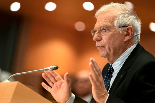 Josep Borrell, jefe de la política exterior del Parlamento Europeo. Foto: Tomada de Internet