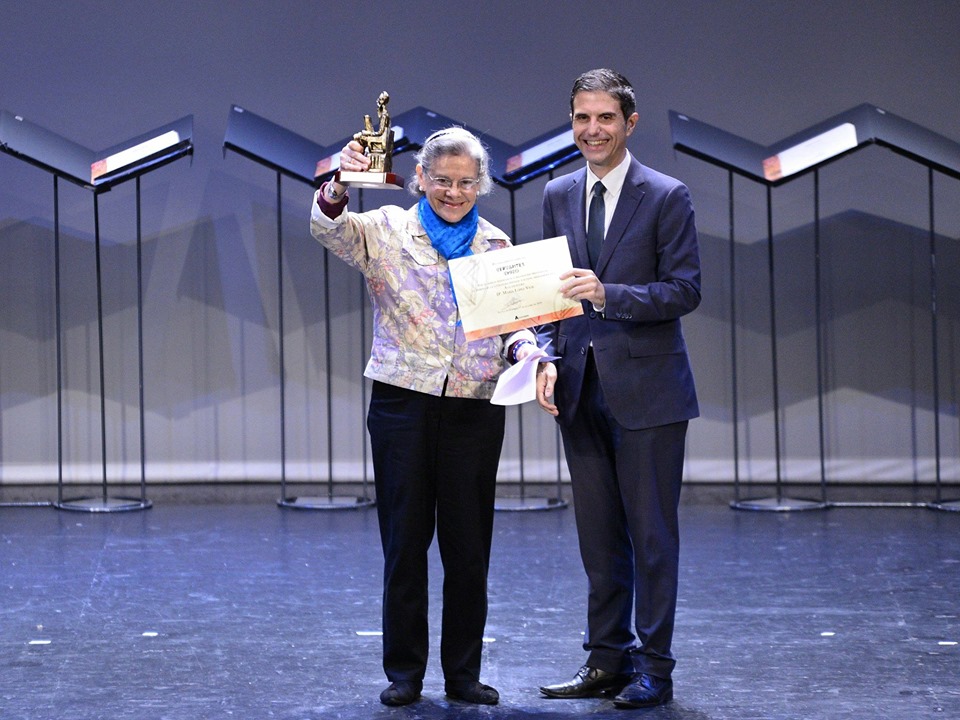 Escritora nicaragüense María López Vigil recibe Premio Cervantes Chico Iberoamericano. Foto: Cortesía