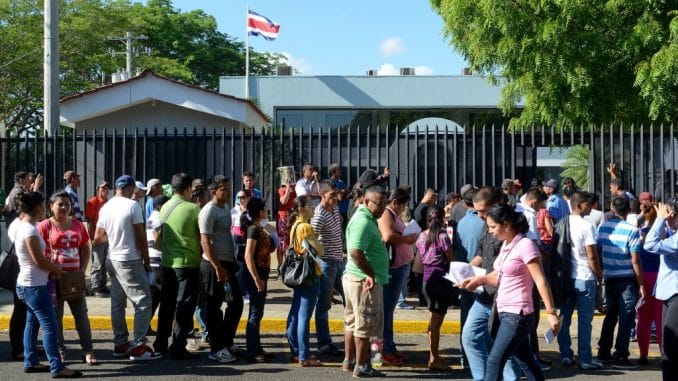 Más de 70 mil nicaragüenses tuvieron que asilarse en Costa Rica debido a la crisis sociopolítica que atraviesa el país, derivadas de las protestas antigubernamentales en contra de Ortega. Foto: Tomada de Internet