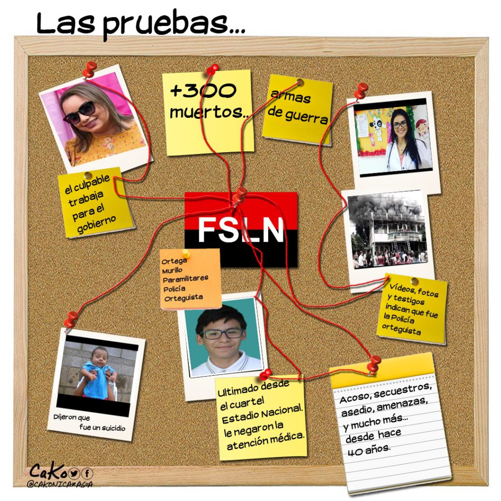 La Caricatura: Las pruebas y los culpables