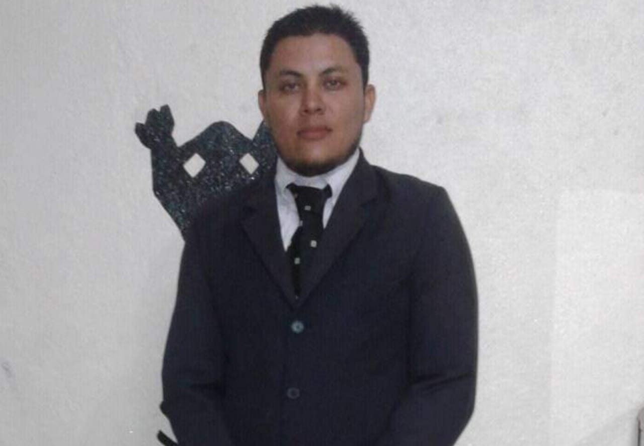 Denis Antonio García jirón, de 30 años, originario Managua.  