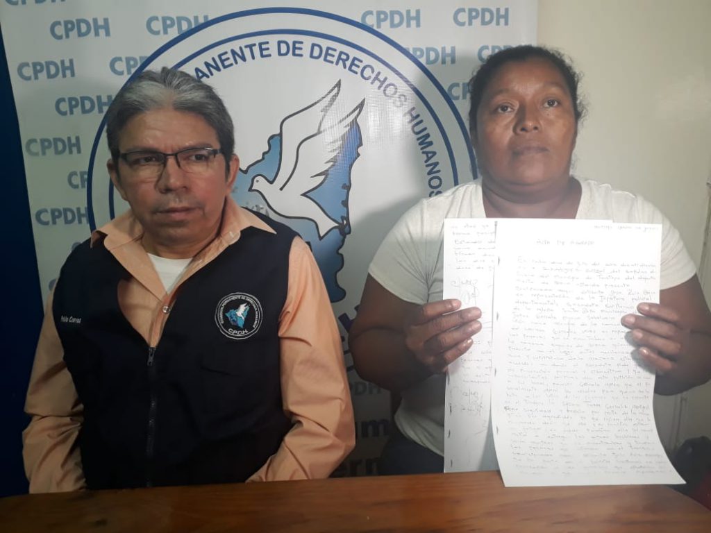 Policía y paramilitares asedian y allanan casa de opositora en Boaco