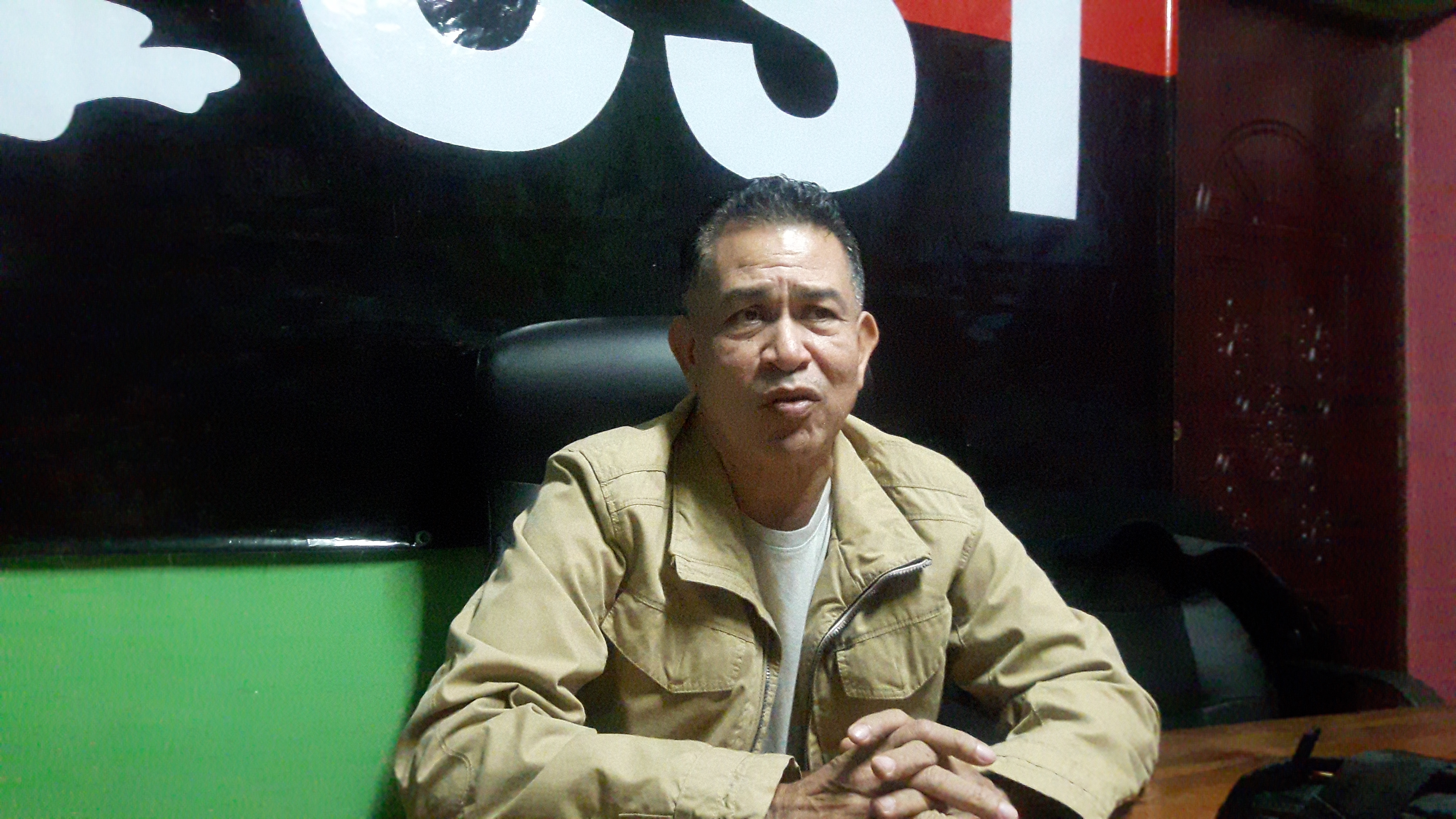 El sindicalista orteguista y líder de la Central Sandinista de Trabajadores (CST), Roberto Gonzáles