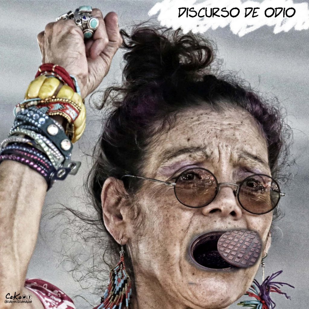 La Caricatura: El manjol del odio