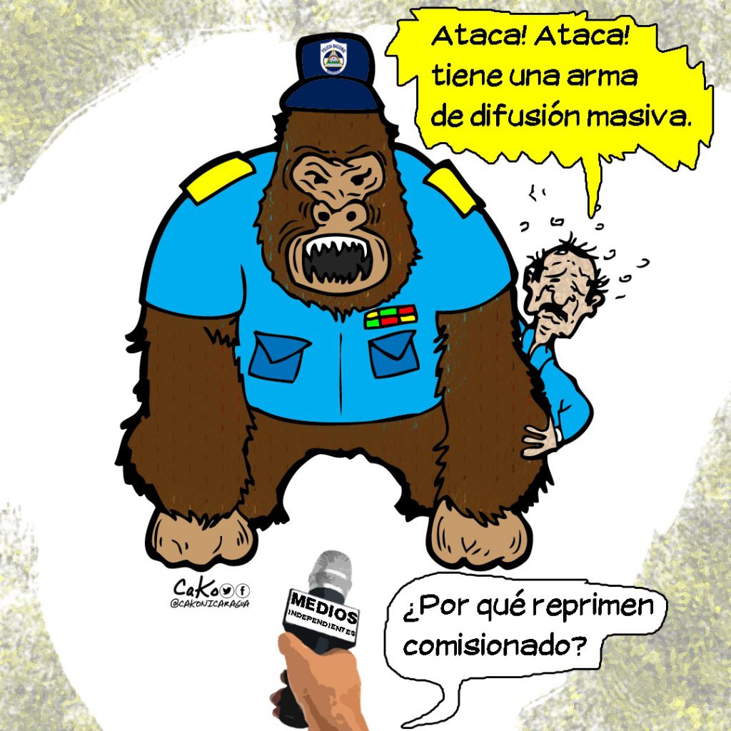 La Caricatura: Sigue la represión