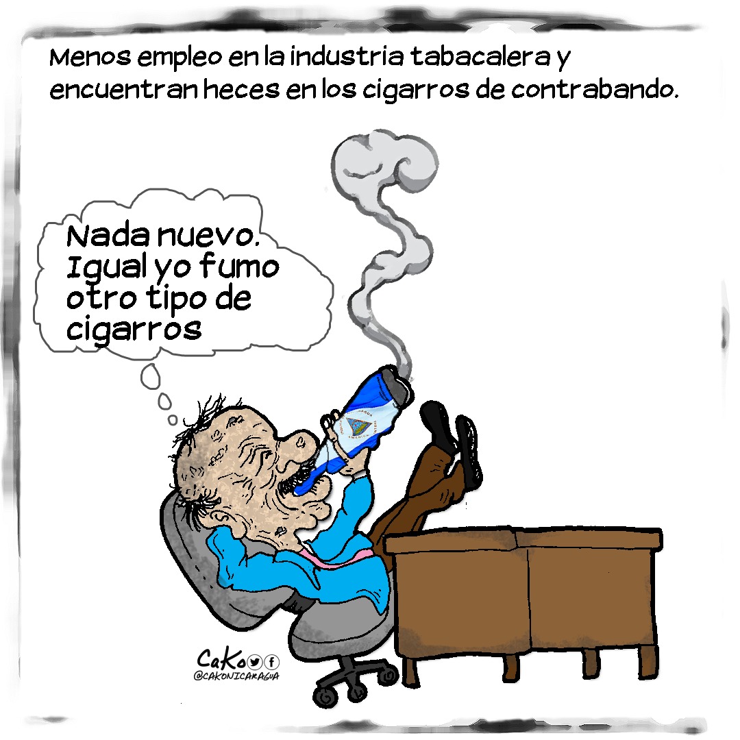 La Caricatura: El cigarro del dictador