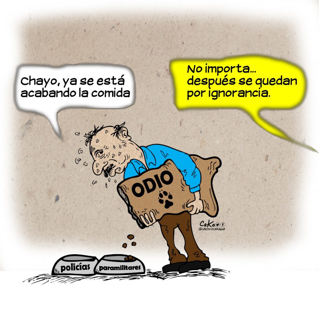 La Caricatura: El alimento de la dictadura