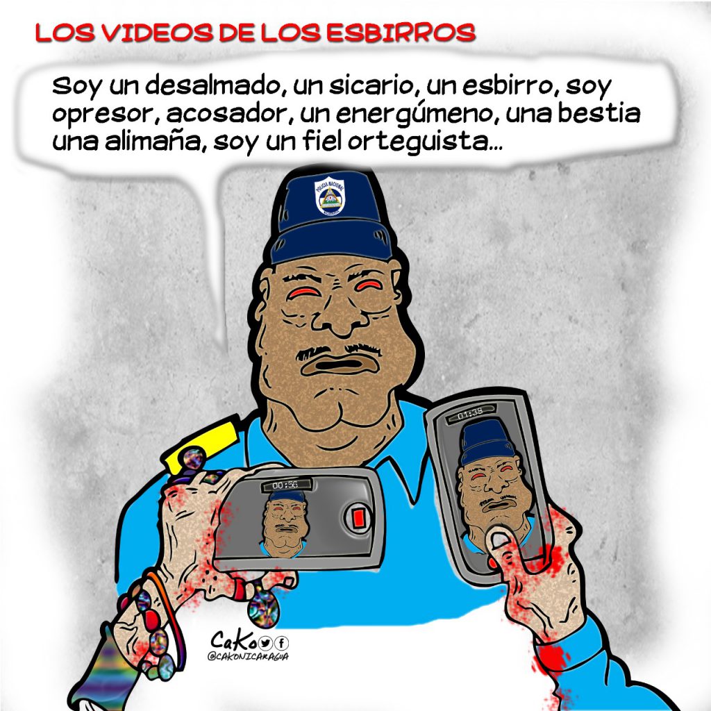 La Caricatura: Los vídeos de los esbirros