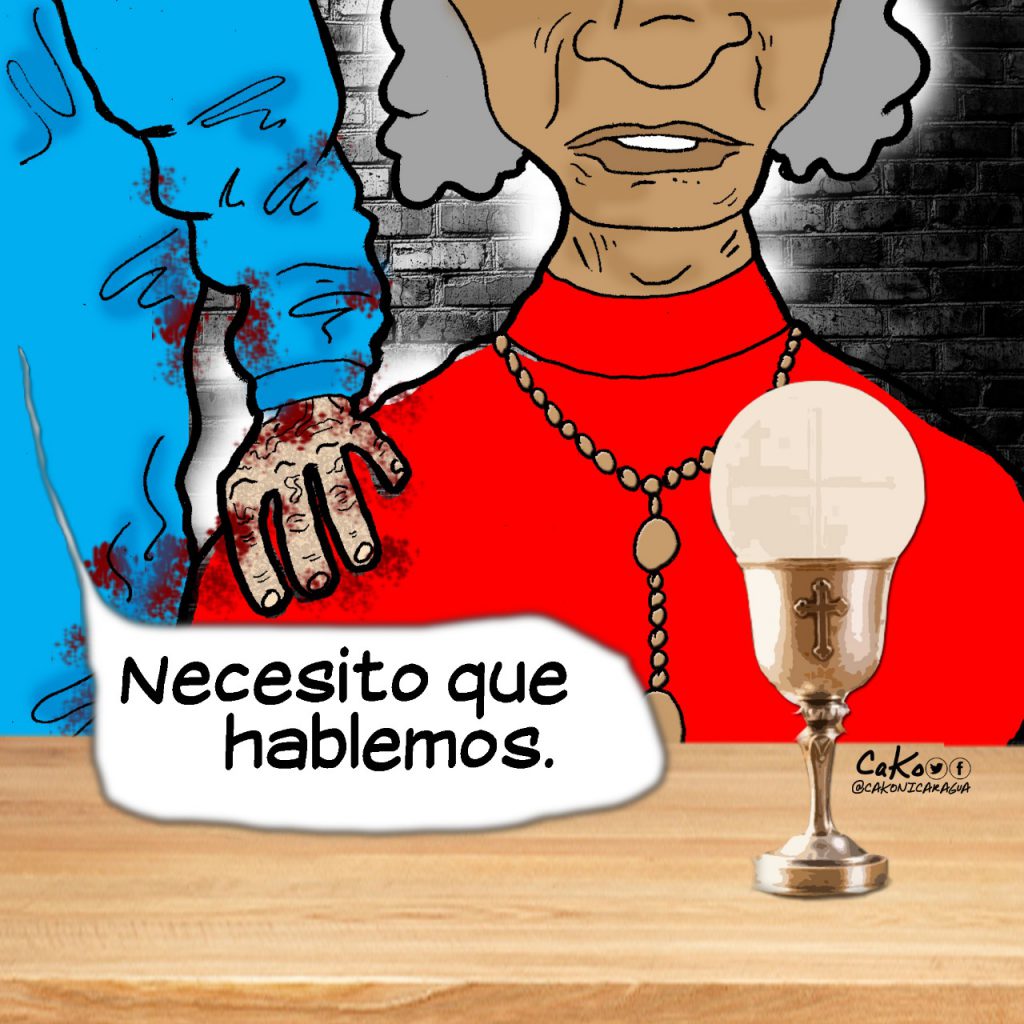 La Caricatura: El dictador necesita hablar con sus aliados