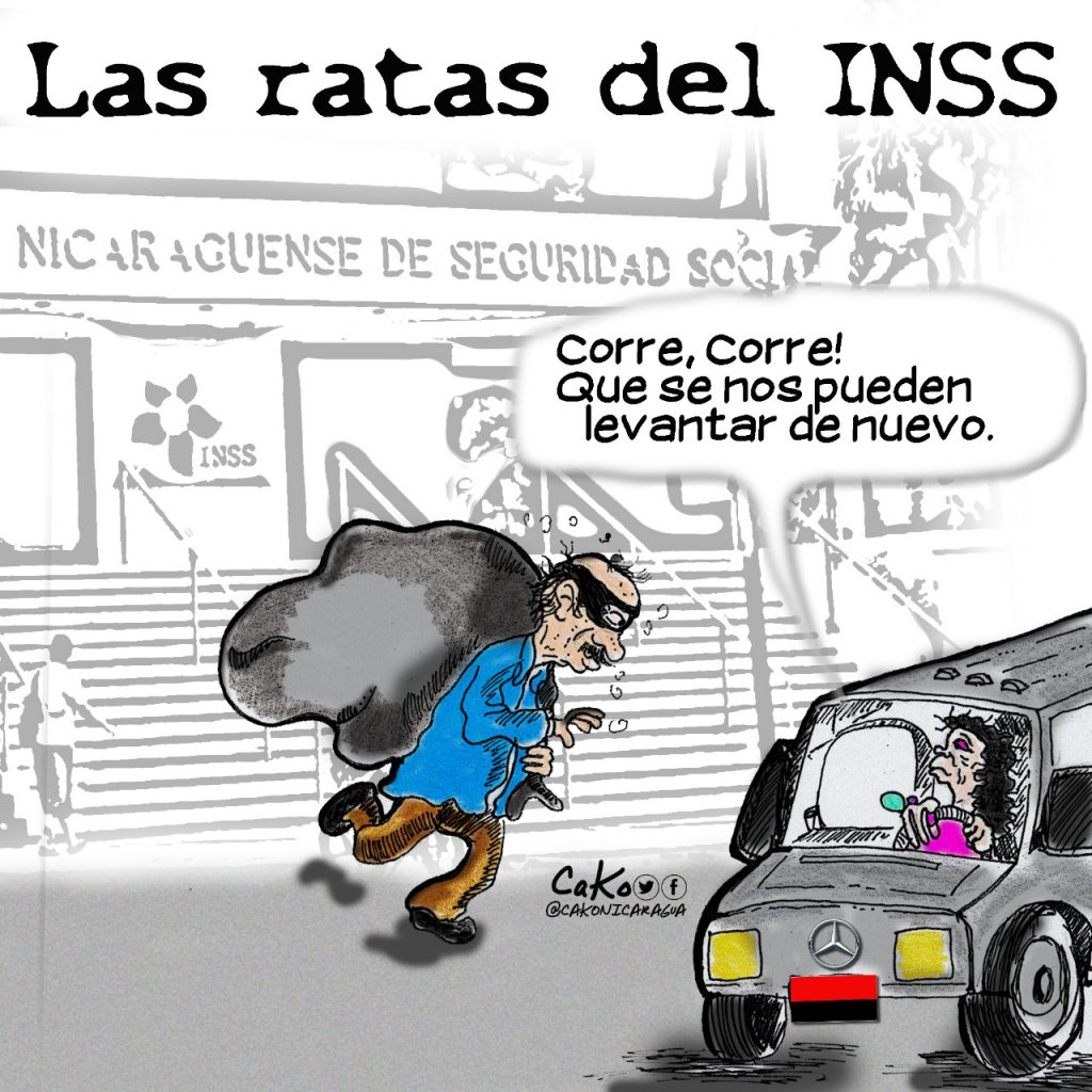 La Caricatura: Atraco al INSS