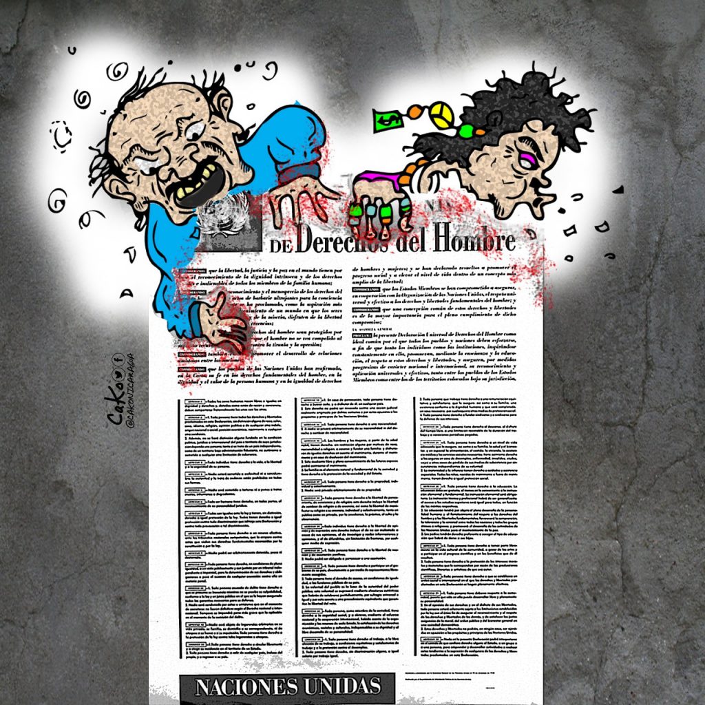 La caricatura: En el Día Internacional de los Derechos Humanos