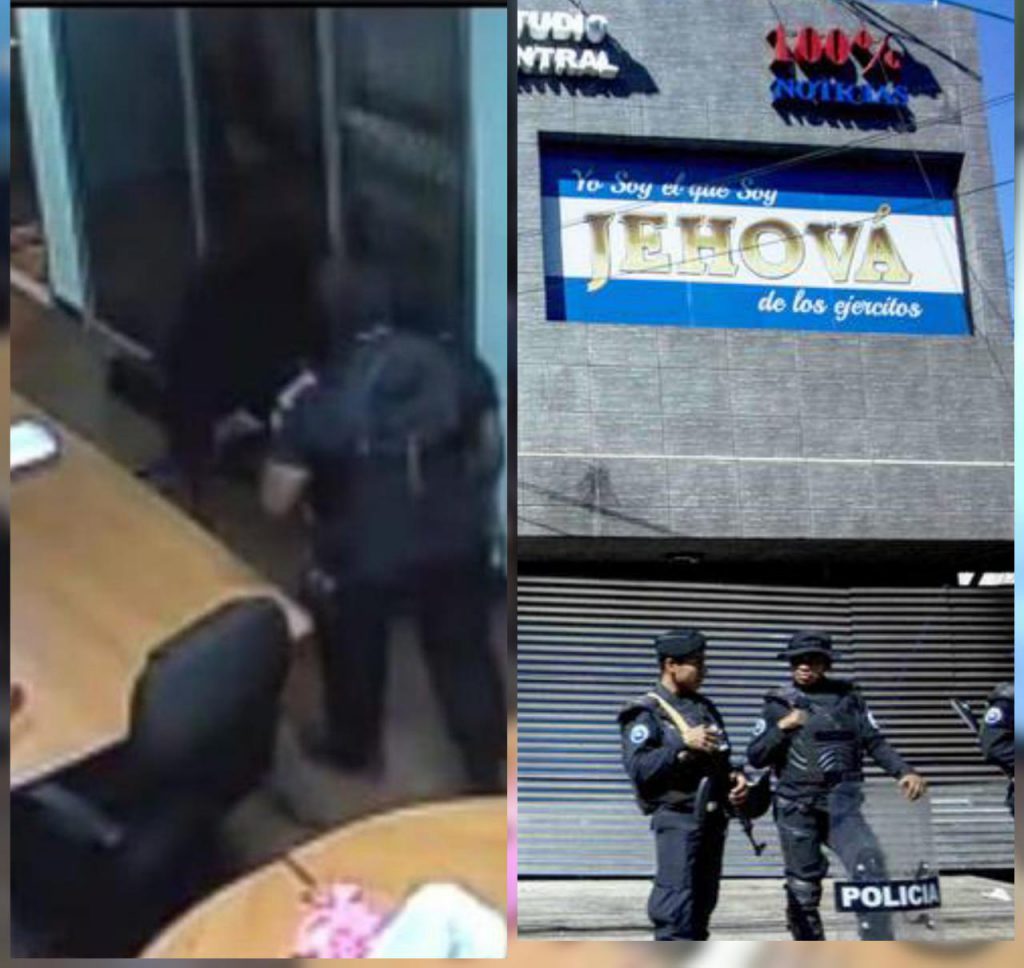 «Última hora antimotines quieren ingresar a 100% Noticias», a un año del grito de auxilio el día de la confiscación