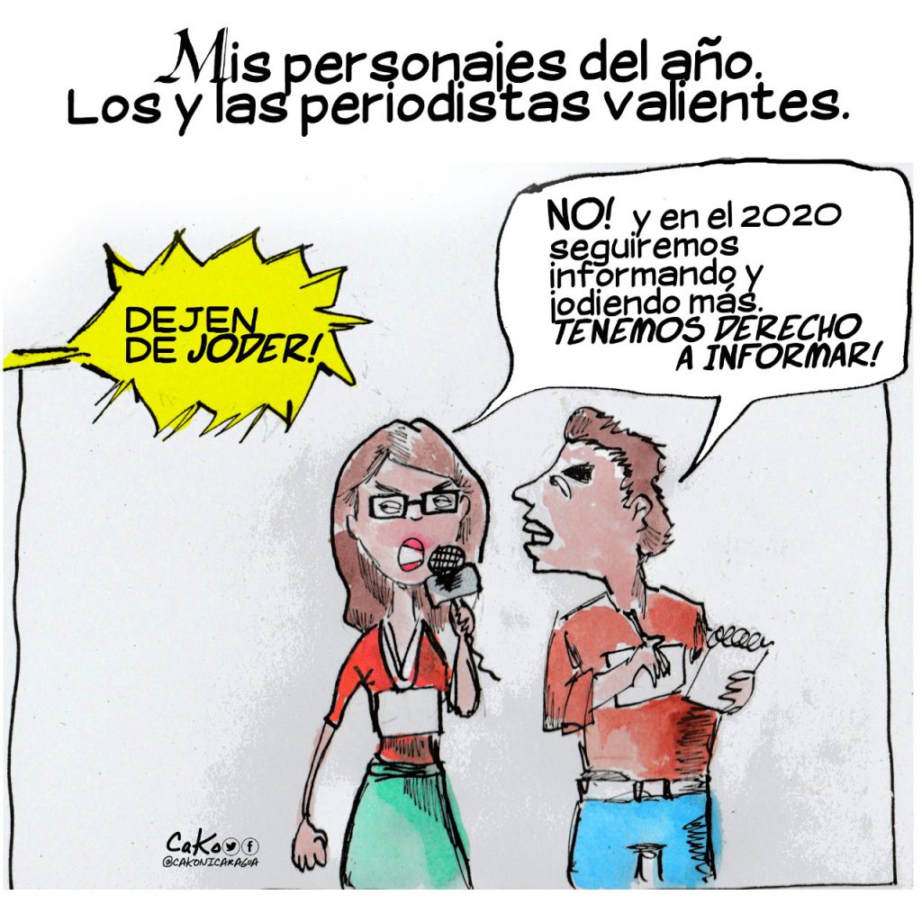 La caricatura: Los personajes del año