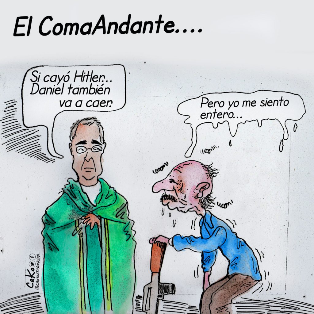 La Caricatura:  El dictador tiene fecha de caducidad