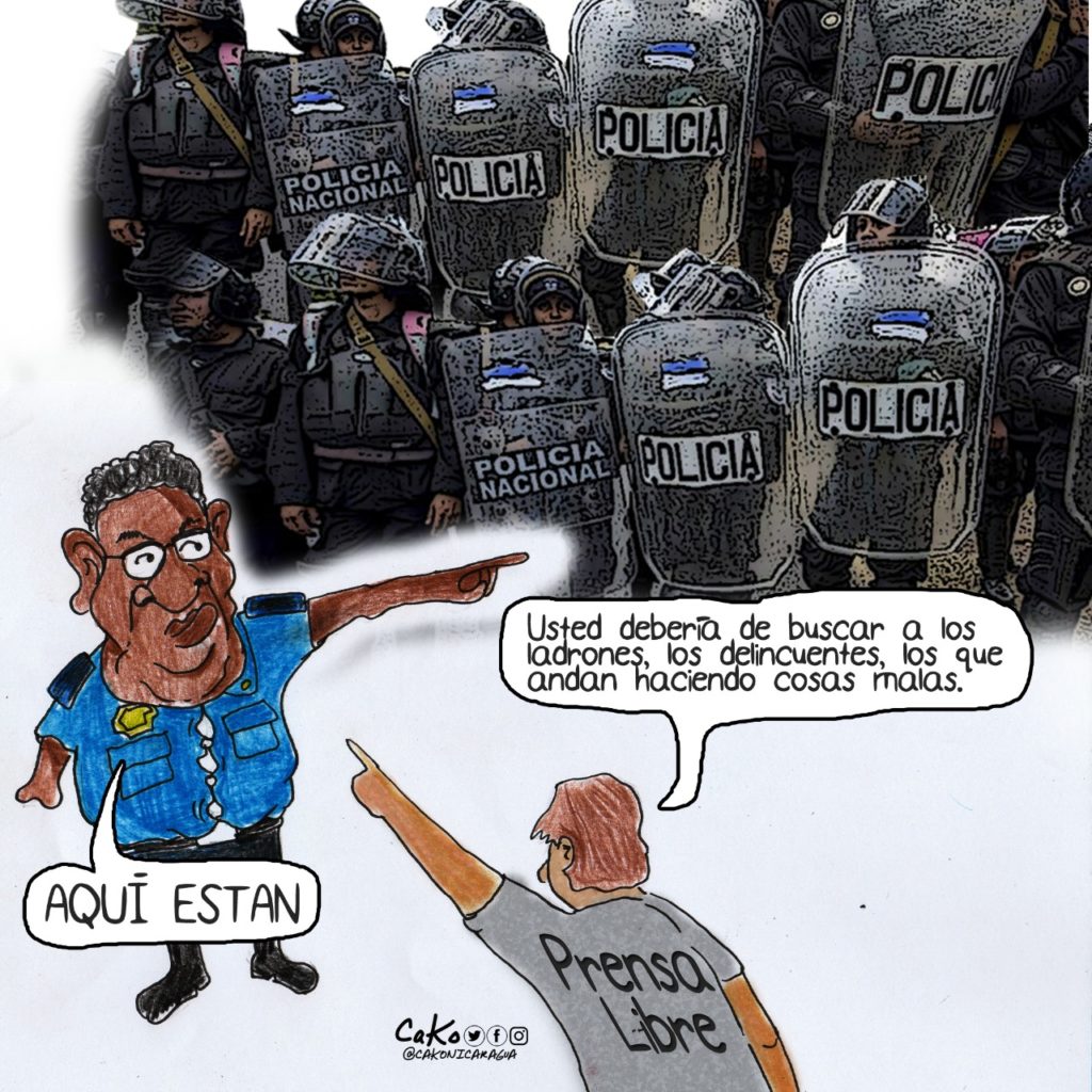 La Caricatura: «Tenemos derecho a informar»