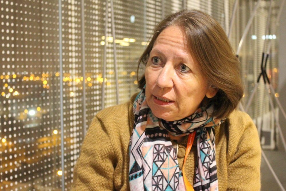 María Teresa Blandón, integrante del Movimiento Feminista Nicaragüenses. Foto: Tomada de Internet
