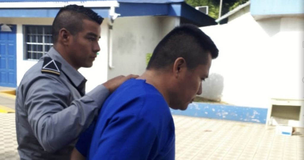 Juez orteguista declara culpable al preso político de Masaya Mauricio Mendoza