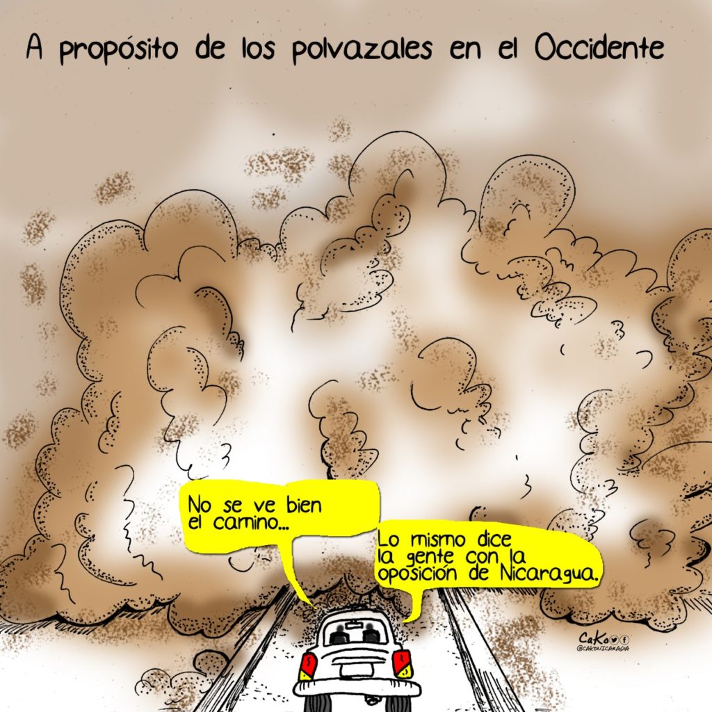 La Caricatura: Camino polvoriento